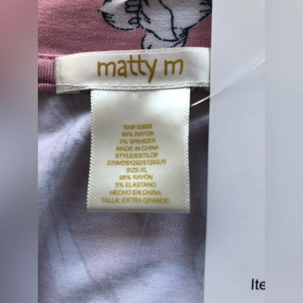 🔥NWT🔥 Matty M Women’s Faux Wrap Dress - Picture 4 of 6